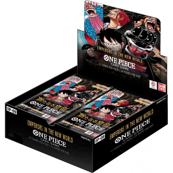 One Piece Card Game - Emperors in the New World OP-09 - Display da 24 Buste (ENG)
